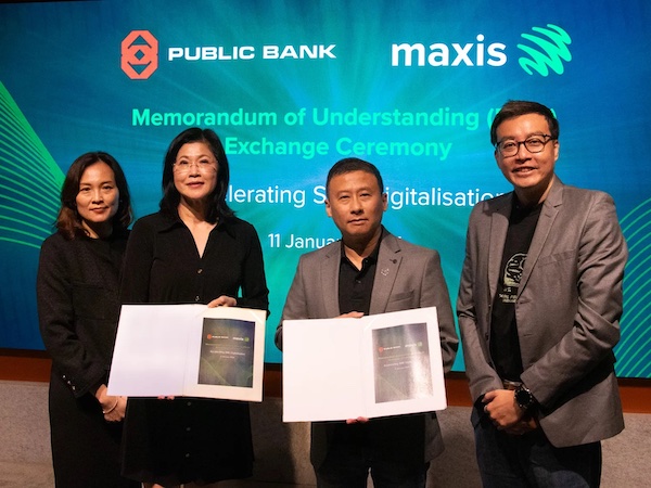Maxis teams with Public Bank to help Malaysian SMEs go digital Maxis teams with Public Bank to help Malaysian SMEs go digital