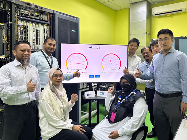 TM R&D and ZTE sign optical networking MoU